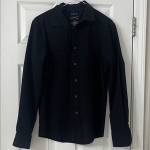 Apt. 9 Men's Classic Black Dress Shirt